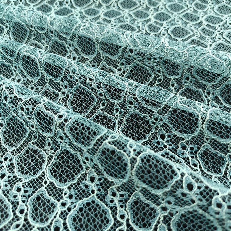 Lace Fabric Dress Cutwork Nylon for Women's Wear Wholesale Supplier 12